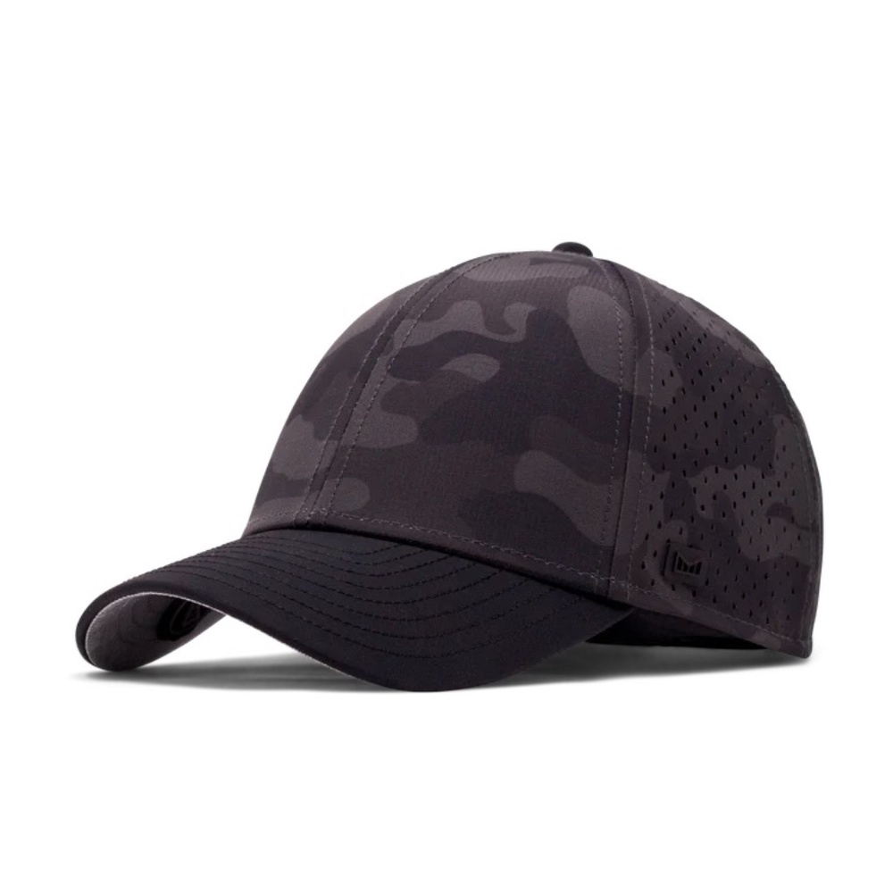 Melin A-GAME HYDRO Performance Snapback Hat Black Camo 58 CM M